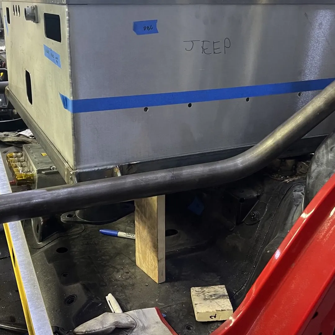 Hybrid system packaging on the MOAB test platform